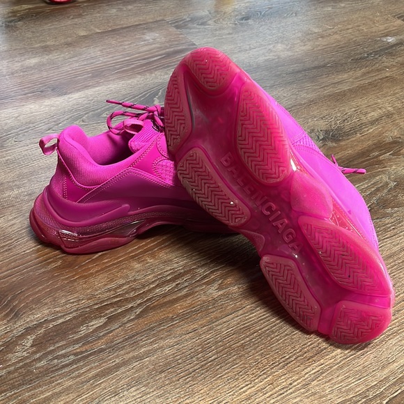 Balenciaga Triple S Pink Size 14 - Picture 4 of 4